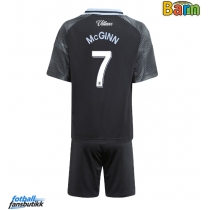 Aston Villa John McGinn #7 Bortedraktsett Barn 2025-26 Kortermet (+ Korte bukser)